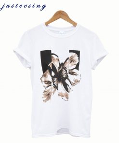 Neil Barrett Floral Print T Shirt