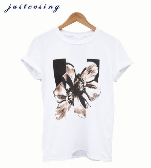 Neil Barrett Floral Print T Shirt