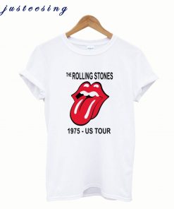 The Rolling Stones 1975 US Tour T-Shirt