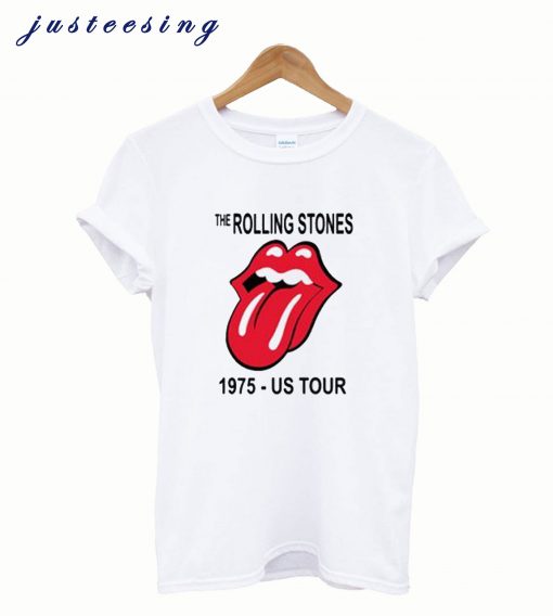 The Rolling Stones 1975 US Tour T-Shirt