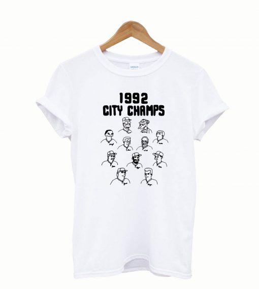 The Simpsons 1992 City Champs T-Shirt