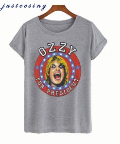 Vintage 1984 Ozzy Osbourne For President T-Shirt