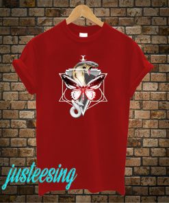 Cobra And Butterfly Crest T-Shirt