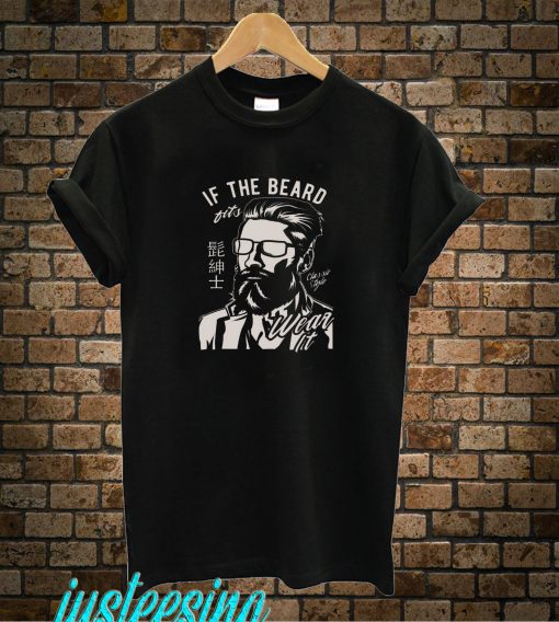Hipster Beard Vintage T-Shirt