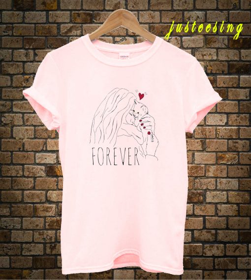 Love My Cat Forever T-Shirt