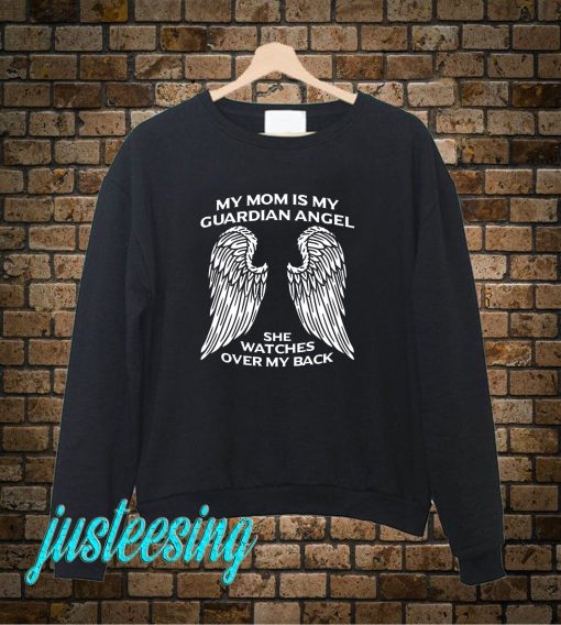Mom Guardian Angel Sweatshirt