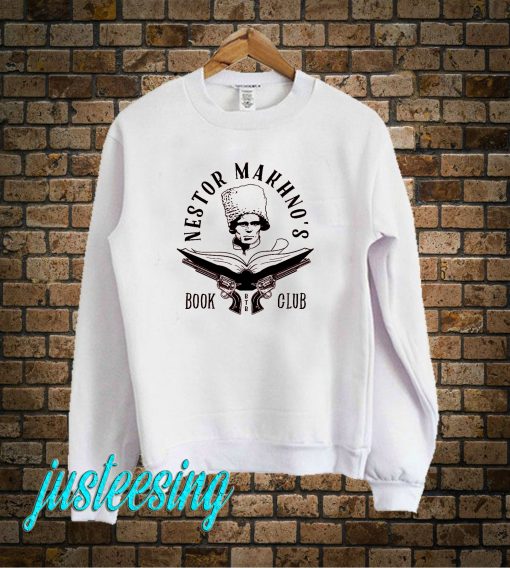 Nestor Makhno's Book Club - Black Version Sweatshirt