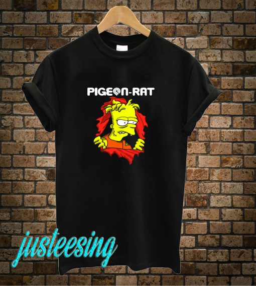 Pigeon-Rat Hugo Ripper T-Shirt