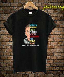 Rbg Quotes T-Shirt