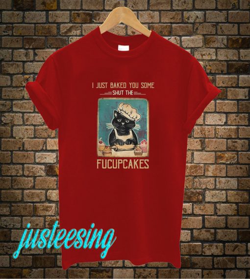 Black Cat Fucupcakes T-Shirt