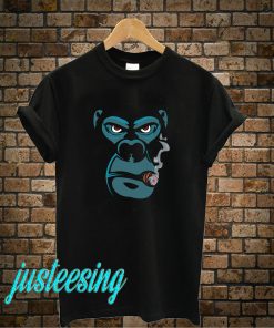 Gorilla Smoking T-Shirt