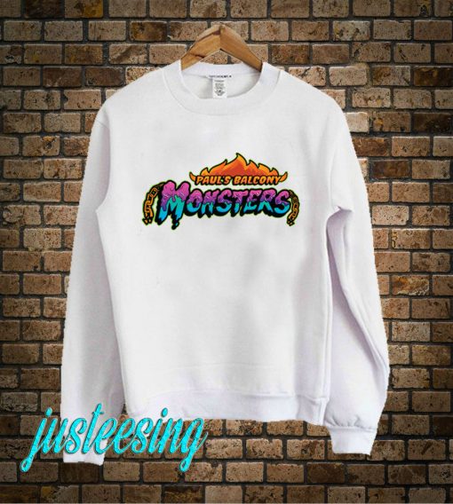 Paul's Balcony Monsters Sweatshirt