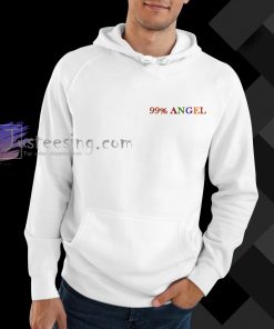 99 percent angel hoodie