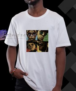 Gorillaz 90s Dark Grunge T-shirt