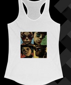 Gorillaz 90s Dark Grunge tanktop