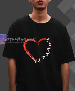 Snoopy Heart T-Shirt