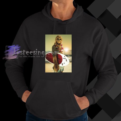 Star Wars Chewbacca Surfing hoodie