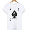 Ace of Spades Mens White T shirt NF