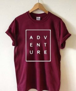 Adventure Font T shirt NF