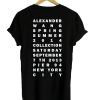 Alexander wang spring summer 2014 t shirt back NF