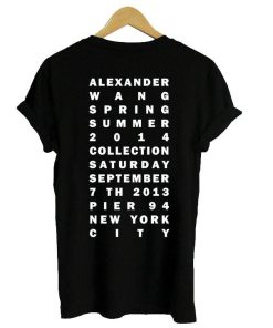 Alexander wang spring summer 2014 t shirt back NF