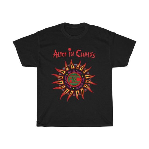 Alice In Chains Sun Logo T shirt NF