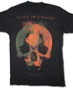 Alice in Chains Fetal Hollow 2015 Tour Black T Shirt NF