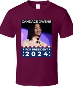 Candace Owens For President 2024 T-Shirt NF