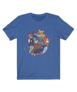 Cute Vancouver Island Animal Doodle T-Shirt NF