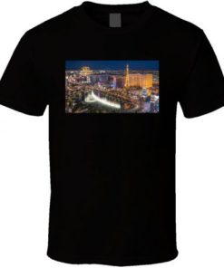 Las Vegas Strip Casino Gambling Lucky T Shirt NF