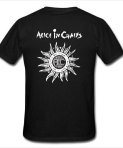 alice in chains t shirt back NF