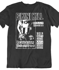 Bikini Kill Punk Flyer Music T Shirt NF