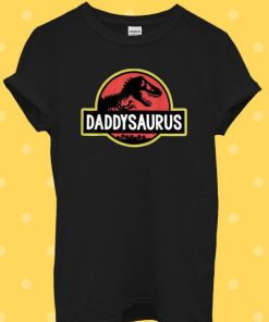 Daddysaurus Fathers Day Gift T Shirt NF