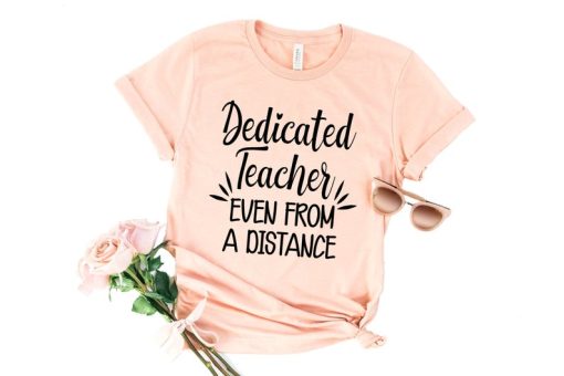 Dedicated Teacher T Shirt NF