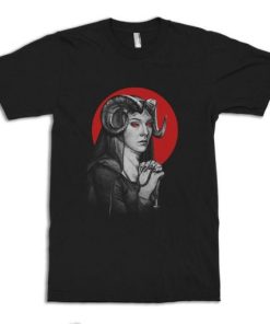 Demonic Nun Art T-Shirt NF