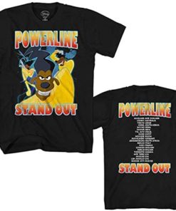 Disney Goofy Movie Powerline Stand Out Tour T SHIRT NF