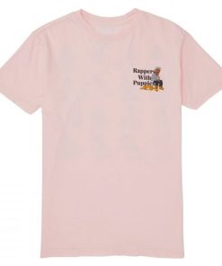 Dog Limited Rappers With Puppies Pink T Shirt NF