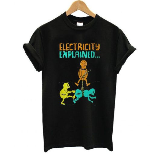 Electricity Explained t shirt NF