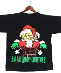 Garfield Big Fat Merry Christmas t-shirt NF