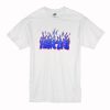 Hentai Flames Blue T-Shirt NF