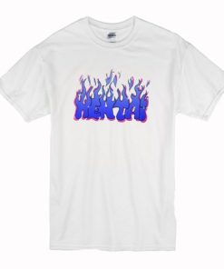 Hentai Flames Blue T-Shirt NF