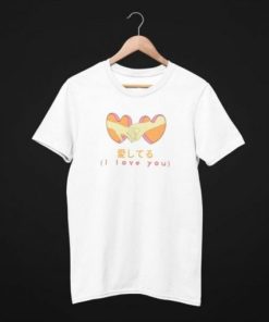 I Love You (Japanese) Graphic T-Shirt NF