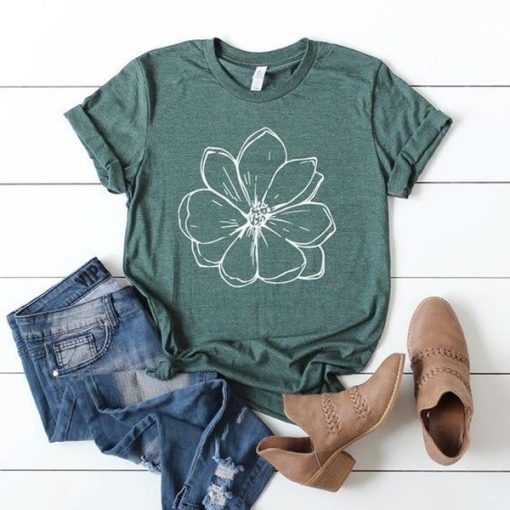 Magnolia Flower t shirt NF