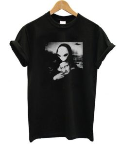 Alien Mona Lisa t shirt NF