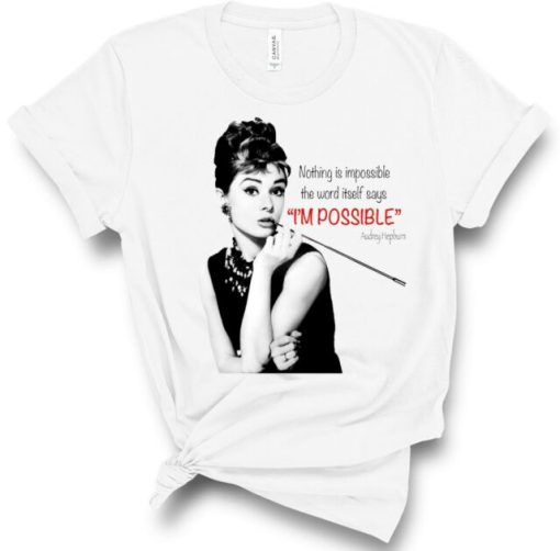 Audrey Hepburn T Shirt NF