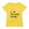 BREAK The Glass Ceiling Ladies’ Scoopneck T Shirt NF