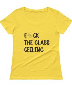 BREAK The Glass Ceiling Ladies’ Scoopneck T Shirt NF