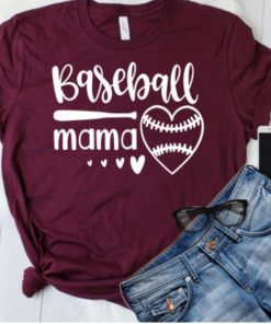 Baseball Mama t shirt NF