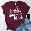 Birthday Witch t shirt NF