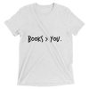 Books Over You Short sleeve T Shirt NF